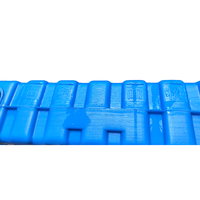 Palettes Euro standard en plastique, palettes d'entrepôt renforcées avec tubes en acier, plateau pour chariot élévateur 4 directions, pour rayonnages d'entrepôt, expédition de marchandises en vrac