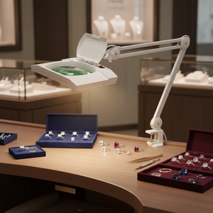 Loupe 5D avec lumière, haute définition, pour personnes âgées, lecture de journaux, travaux manuels, travaux de précision, lampe loupe - Product Image 5