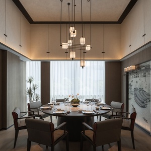 Hiện Đại Điện Bàn Ăn Cho 12 <span class=keywords><strong>15</strong></span> <span class=keywords><strong>20</strong></span> Người Tùy Chỉnh Khách Sạn & Nhà Hàng Slate New Chinoiserie Thiết Kế Cho Nhà & Văn Phòng - Product Image 2