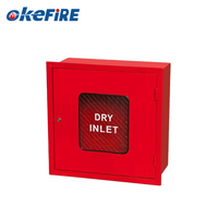 Okefire Kabinet Baja Kaca dengan Pintu Kaca