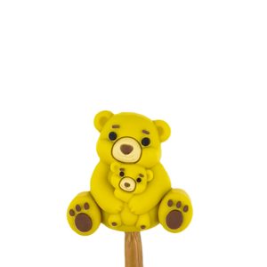TIGERGOODS – Protège-aiguilles en silicone <span class=keywords><strong>3D</strong></span> motif dessin animé, accessoires de tricot - Product Image 5
