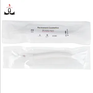 OEM Microblading Pen White Bone Disposable Hand Tool for Permanent Makeup