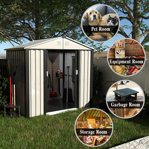 Vente en gros personnalisée remise <span class=keywords><strong>de</strong></span> stockage extérieur remise <span class=keywords><strong>de</strong></span> <span class=keywords><strong>jardin</strong></span> en métal maison <span class=keywords><strong>de</strong></span> stockage remise à outils étanche pour <span class=keywords><strong>jardin</strong></span> patio pelouse - Product Image 2