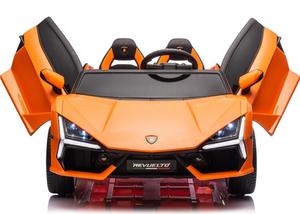 <span class=keywords><strong>Voiture</strong></span> électrique pour enfants <span class=keywords><strong>Lamborghini</strong></span> Revuelto 24V sous licence officielle, 2 places, avec télécommande parentale - Product Image 3