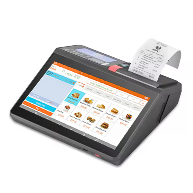 11.6" Touch Screen Android System Pos Tablet Cash Register Terminal All in One Pos Machine Printer NFC Retail Small Business Use