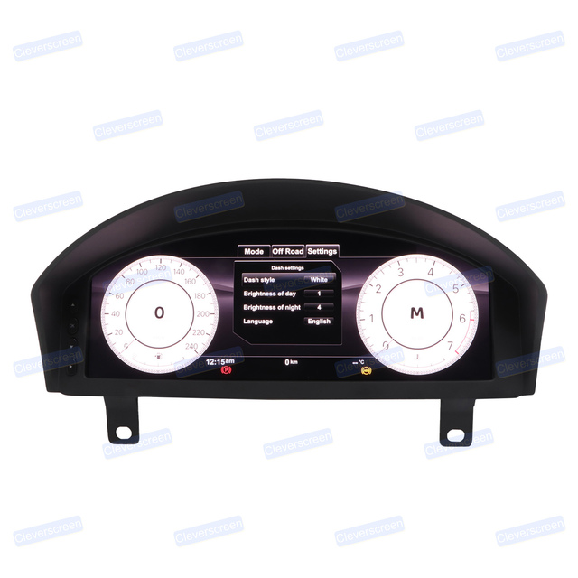 12.3 Inch Car Digital Dashboard Speedometer Display for Land Rover Defender 2012-2016 LCD Instrument Panel