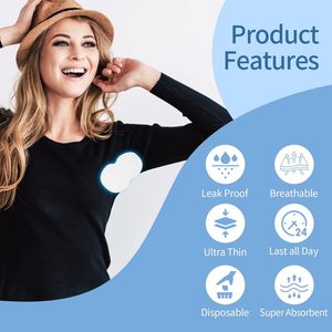 Miễn phí mẫu có thể giặt bông chống nách mồ hôi thấm miếng miễn phí vận chuyển vẻ đẹp & chăm sóc cá nhân sản phẩm - Product Image 6