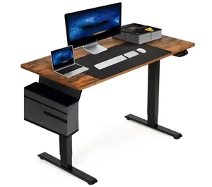 Yüksek kaliteli özelleştirme ofis mobilyaları motorlu kaldırma masası akıllı dizüstü bilgisayar çift motorlu elektrikli yükseklik ayarlı masa