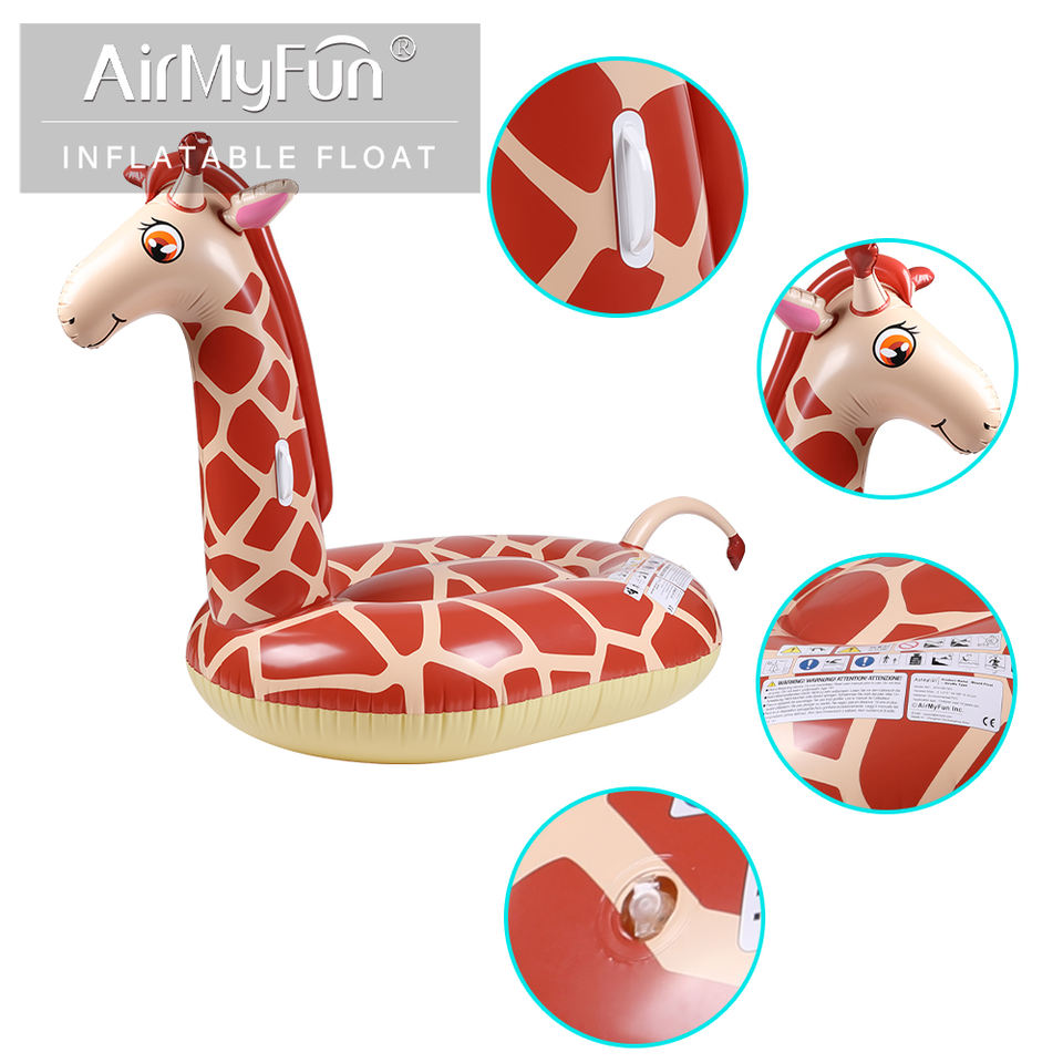 AirMyFun Custom Eco-Friendly Pvc Giraffe Water Play Toys Swimming Pool ...