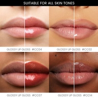 Gloss à lèvres liquide multi-couleurs végétalien hydratant longue durée de qualité supérieure, certifié OEM, soin des lèvres, maquillage