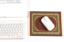 Nhà Máy Giá Oriental thảm thảm chuột Pad bán buôn Ba Tư Thảm nước nóng Cổ Phiếu cao su - Product Image 3