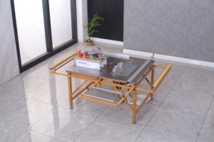 Table de scie pliante portable |   <span class=keywords><strong>Banc</strong></span> de travail multifonctionnel pour le bricolage en bois pour l'atelier à domicile - Product Image 5