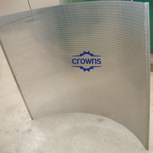 Nguồn nhà máy thép không gỉ nêm dây hồ quang Màn hình áp lực tinh bột lọc màn hình sàng uốn cong màn hình cho tinh bột ngô - Product Image 5