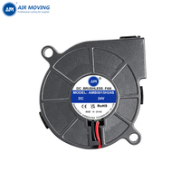 Ventilateur soufflant AMB5015M24B 50*50*15mm, fonctionnement stable, mini ventilateur centrifuge de refroidissement pour équipement d'instrumentation, ODM OEM disponible