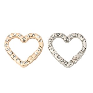 Portachiavi a Forma di Cuore con Moschettone a Molla, <span class=keywords><strong>Regalo</strong></span> di <span class=keywords><strong>San</strong></span> <span class=keywords><strong>Valentino</strong></span> <span class=keywords><strong>per</strong></span> <span class=keywords><strong>Lei</strong></span>, Anelli Portachiavi Fai-da-Te <span class=keywords><strong>per</strong></span> Chiavi, Zaini, Etichette Bagaglio, Accessori e Ciondoli all'Ingrosso - Product Image 6
