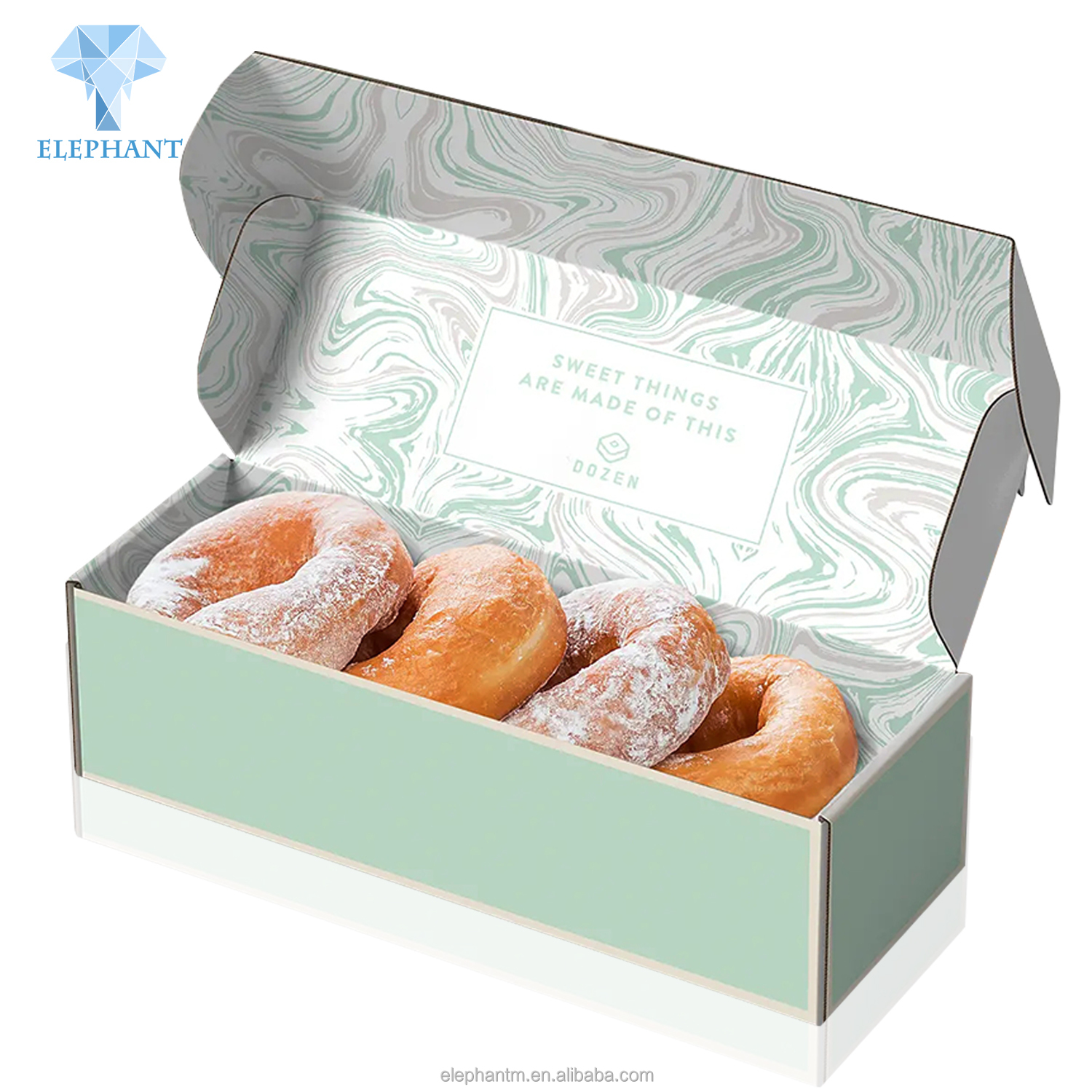 Custom Luxury Take Out Food Sushi Do<i></i>nut Pastry Cake coo<i></i>kie Packaging Boxes