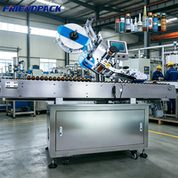 Machine d'étiquetage automatique de tubes UPK avec écran tactile PLC, applicateur d'étiquettes pour flacons de peptides, machine d'étiquetage de petits cylindres