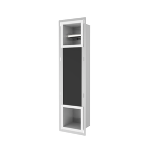 Niches murales de luxe en acier inoxydable de haute qualité pour salle de bain, rangement pour papier toilette et accessoires de douche - Product Image 2