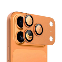 Protection d'objectif d'appareil photo en métal pour iPhone 17 Pro Max, protection d'objectif arrière pour iPhone 17 Air 17 Pro, alliage de titane, verre trempé