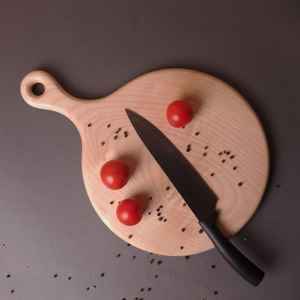 Planche à découper de cuisine en bois d'acacia de qualité supérieure Planche à découper Durable Écologique Bois dur Parfait pour trancher Découper Servir - Product Image 4