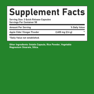 Capsules de vinaigre de cidre de pomme en gros, compléments amincissants à base de plantes, favorisent la santé digestive, pilules naturelles pour la perte de poids - Product Image 6