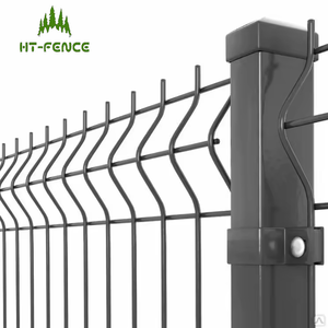 HT-FENCE meilleure vente Installation facile Personnalisation <span class=keywords><strong>Support</strong></span> Jardin Sécurité Enceinte de style filet de clôture - Product Image 1