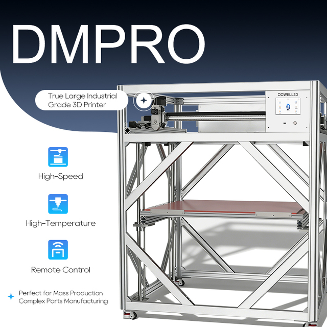 DM10-16pro 1600mm Industrial Dual Extruder Large Size 3d Printer Fdm High Speed Impresora 3d Fast Carbon Fiber 3d Printer