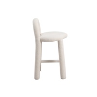 Siège en forme de coeur hauteur de comptoir chaise douce tabouret de bar de cuisine