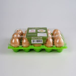 15 Pack Selling High Quality Custom Design Wholesale PET <b>Plastic</b> Egg <b>Tray</b> Cartons - Product Image 3