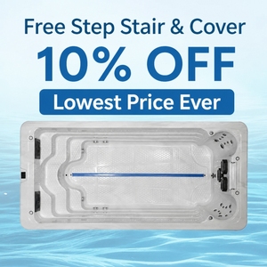 Prix promotionnel – Piscine <span class=keywords><strong>spa</strong></span> extérieure sans fin, jacuzzi, grande piscine <span class=keywords><strong>de</strong></span> 6 m (20 pi) pour la natation et le <span class=keywords><strong>spa</strong></span> – Vente en gros - Product Image 1