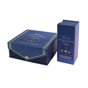 Wholesale Luxury Packaging Blue <b>Box</b> Closure Custom Logo Magnetic Gift <b>Box</b> Package Custom Design Hair Wig Gift - Product Image 1
