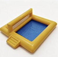 Juego de Voleibol Inflable de PVC Hermético de 32' para Exteriores