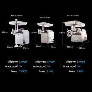 Prezzo di fabbrica commerciale <span class=keywords><strong>tritacarne</strong></span> in acciaio inossidabile pieno di alta qualità grande capacità <span class=keywords><strong>42</strong></span> <span class=keywords><strong>tritacarne</strong></span> in vendita - Product Image 6