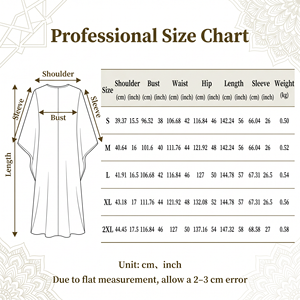 Robe de prière ivoire pour femmes musulmanes avec drapé thermocollé, faible MOQ - Product Image 4