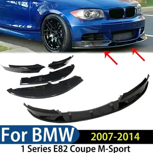 Para BMW Serie 1 E82 Coupé M-Sport, 4 piezas, 2007-2014, alerón delantero, difusor, kit de carrocería, modificación exterior - Product Image 1