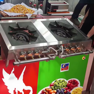 Cuisinière à double tête pratique et efficace Équipement de <span class=keywords><strong>cuisine</strong></span> de restaurant à usage commercial Cuisinière à gaz à 6 brûleurs - Product Image 5