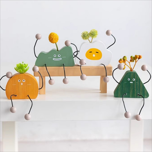 Dễ thương Máy tính để bàn TV tủ nhỏ mặt hàng trang trí treo búp bê văn phòng chữa bệnh lưu trữ giá <span class=keywords><strong>Pegboard</strong></span> trang trí - Product Image 5