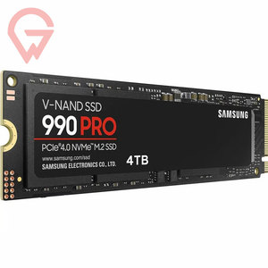 Unidad de estado sólido Samsung 990 PRO MZ-V9P4T0BW M.2 2280 SSD de 4 TB, unidad interna de 2,5 pulgadas SATA PCI Express NVMe - Product Image 1