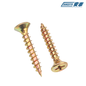 <span class=keywords><strong>Viti</strong></span> Autofilettanti a Testa Svasata DIN7505 in Zinco Giallo <span class=keywords><strong>per</strong></span> Truciolato e <span class=keywords><strong>Legno</strong></span> - Product Image 4
