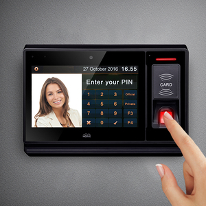 Large Touch Screen Linux Based Biometric Time Attendance Machine <strong>WiFi</strong> Ethernet - Product Image 2