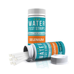 Kits de bandelettes de test de qualité de l'eau au sélénium Testeur d'eau en plastique manuel pour appareil d'examen de l'acuité visuelle de l'eau dure - Product Image 1