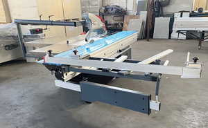 Travail du bois <span class=keywords><strong>menuiserie</strong></span> bois contreplaqué mélamine découpeuse 45 degrés verticale équerrage Table scie panneau coulissant scie Machine - Product Image 3