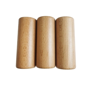 เครื่องดนตรีเคาะจังหวะแบบออร์ฟ  ทรงกระบอก ทำจากไม้บีชธรรมชาติ  สำหรับขายส่ง - Product Image 1