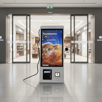 Système de point de vente KFC McDonald's 21,5 24 27 32'' Écran tactile Kiosque de commande automatique pour restauration rapide Kiosque de paiement automatique Restaurant Hotpot