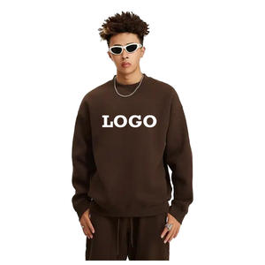 เสื้อสเวตเชิ้ต BE2511 ฮิปฮอป ทรงปกติ ซับใน ปักลาย คอกลม ผ้าหนา เป็นมิตรกับสิ่งแวดล้อม กันลม ระบายอากาศ 345 กรัม โพลีเอสเตอร์ - Product Image 1