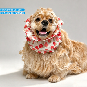 Yaz Nefes Alabilen Kir Önleyici Evcil Hayvan Kedi Snood Başlığı Kulak Koruyucu Aksesuarları Köpek Kulak Koruyucu - Product Image 1