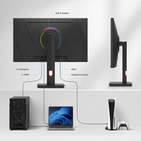 Monitor IPS 23,8 Inci 4K UHD 3840x2160 Layar USB-C HDMI DP Monitor Gaming Produsen OEM ODM