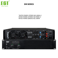 EGT DM-600 Harga Terjangkau Crown Hifi Audio USB Digital Power Amplifier Laris Manis Profesional