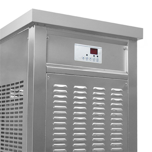 Livraison gratuite à domicile ETL 55x55cm machine à glace roulée carrée Pan America Canada Franchises, machine à glace roulée frite - Product Image 6