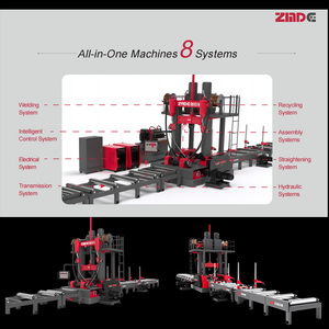 Zmde Ánh Sáng/Nhiệm Vụ Nặng Nề Chùm Thép <span class=keywords><strong>H</strong></span>àn Dây chuyền Sản Xuất Dọc Loại <span class=keywords><strong>H</strong></span> Chùm Thép Chùm Xây Dựng Máy <span class=keywords><strong>H</strong></span>àn - Product Image 2